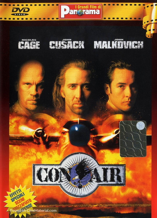 Con Air - Italian DVD movie cover