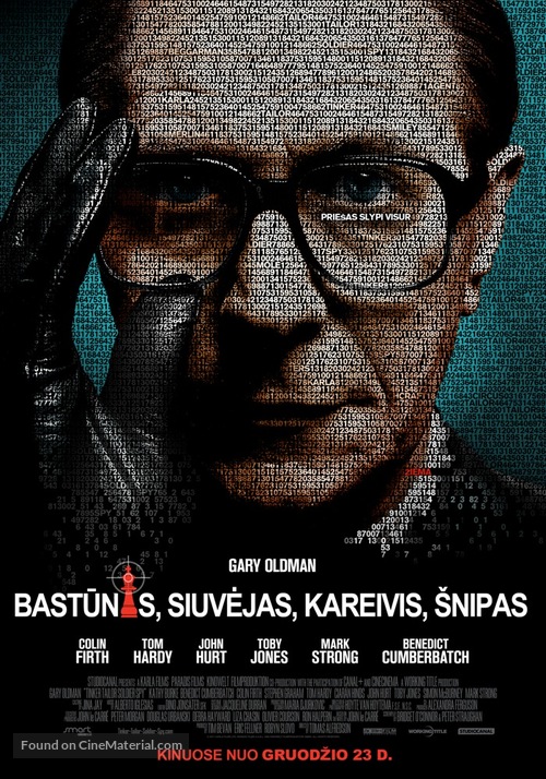 Tinker Tailor Soldier Spy - Lithuanian Movie Poster