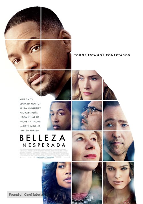 Collateral Beauty - Mexican Movie Poster