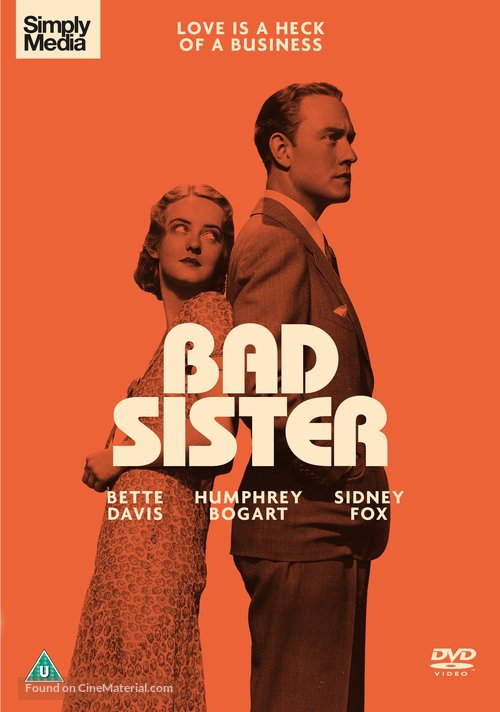 The Bad Sister - British DVD movie cover