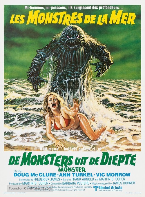 Humanoids from the Deep - Belgian Movie Poster