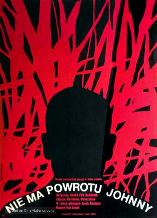 Nie ma powrotu Johnny - Polish Movie Poster