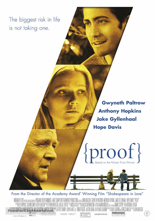 Proof - Norwegian Movie Poster
