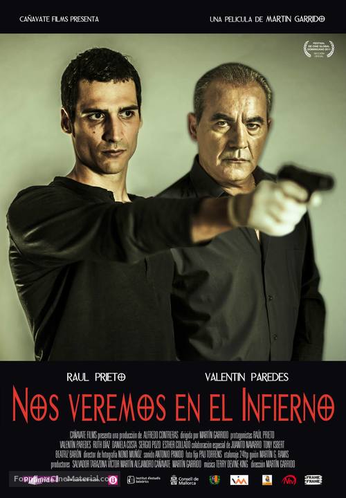 Nos veremos en el infierno - Spanish Movie Poster