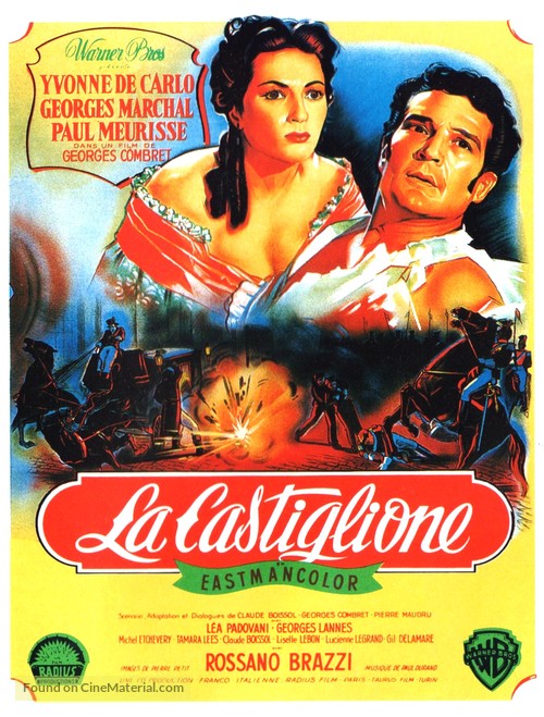 La contessa di Castiglione - French Movie Poster