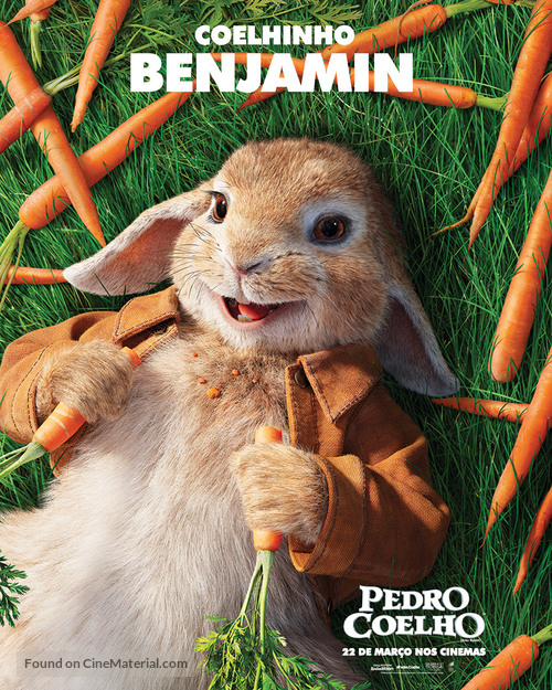 Peter Rabbit - Brazilian Movie Poster