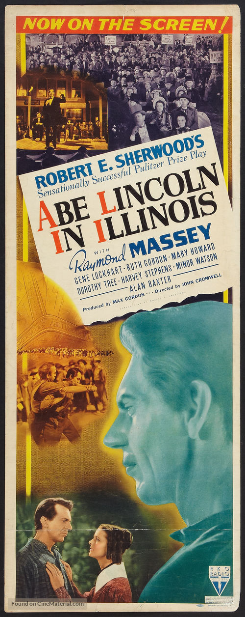 Abe Lincoln in Illinois - Movie Poster