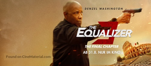 The Equalizer 3 - German poster