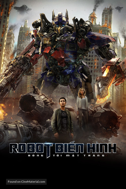 Transformers: Dark of the Moon - Vietnamese Movie Poster