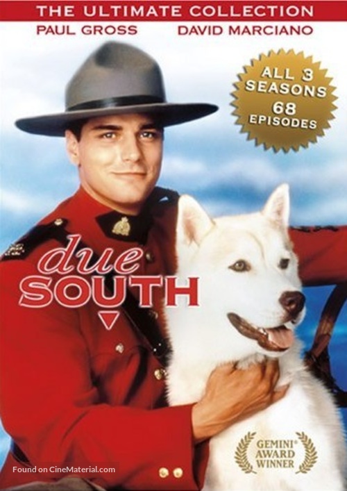 &quot;Due South&quot; - Canadian DVD movie cover