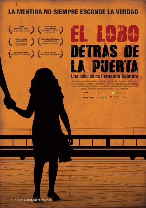 O Lobo atr&aacute;s da Porta - Spanish Movie Poster