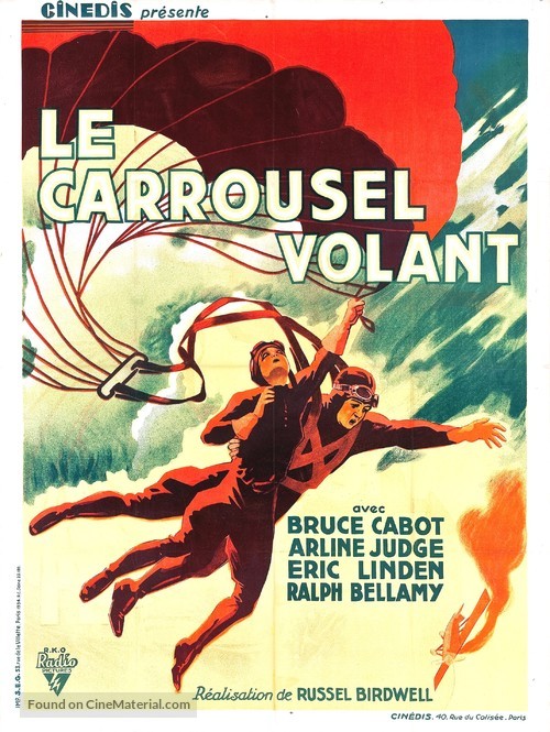 Flying Devils - French Movie Poster