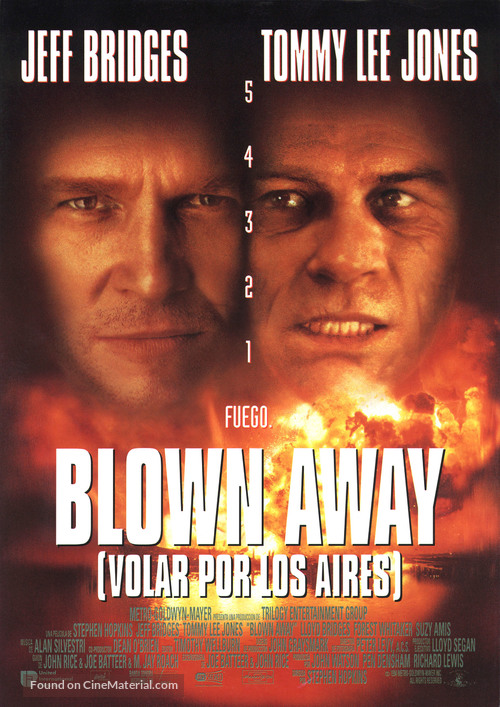 Blown Away - Spanish Movie Poster