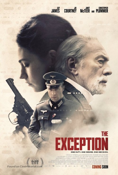 The Exception - British Movie Poster