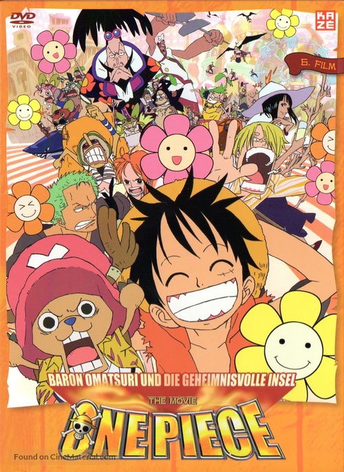 One piece: Omatsuri danshaku to himitsu no shima - German Movie Cover