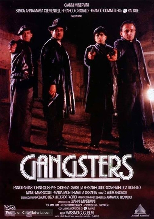 Gangsters - Italian Movie Poster