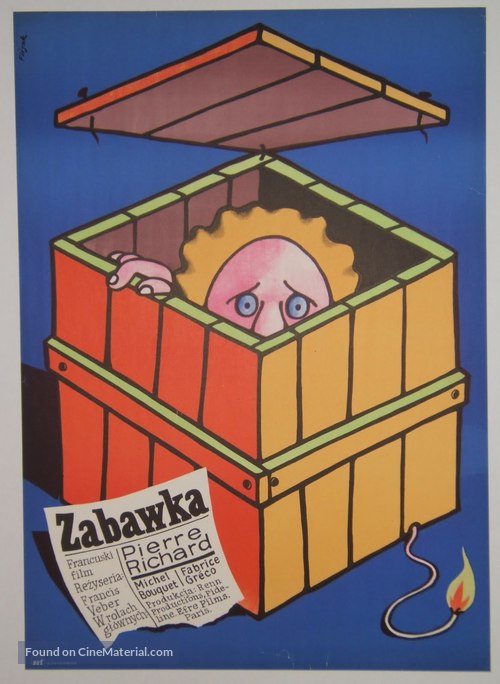 Le jouet - Polish Movie Poster