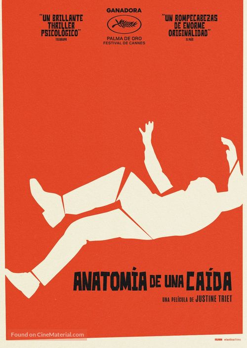 Anatomie d&#039;une chute - Spanish Movie Poster