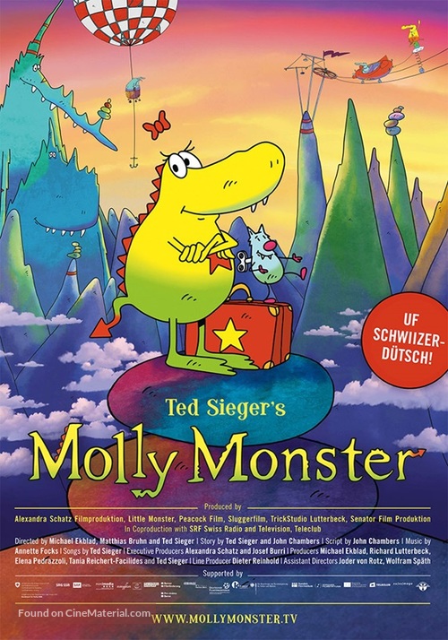Ted Sieger&#039;s Molly Monster - Der Kinofilm - Swiss Movie Poster