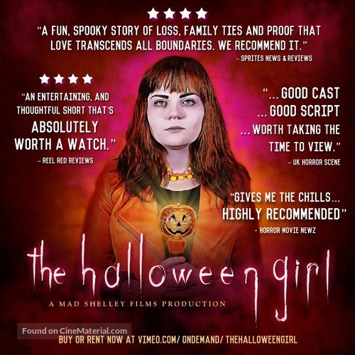 The Halloween Girl - Video release movie poster