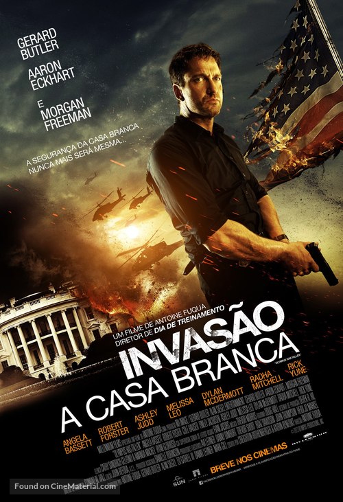 Olympus Has Fallen - Brazilian Movie Poster