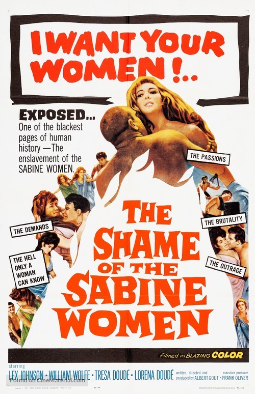 The Rape of the Sabine Women - Movie Poster
