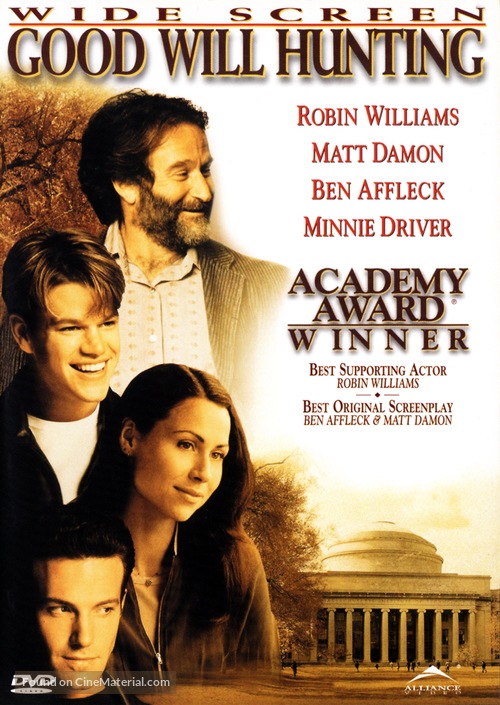 Good Will Hunting - Canadian DVD movie cover