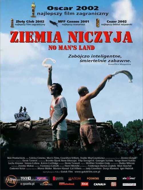 No Man&#039;s Land - Polish Movie Poster
