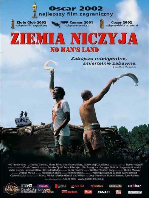 No Man&#039;s Land - Polish Movie Poster