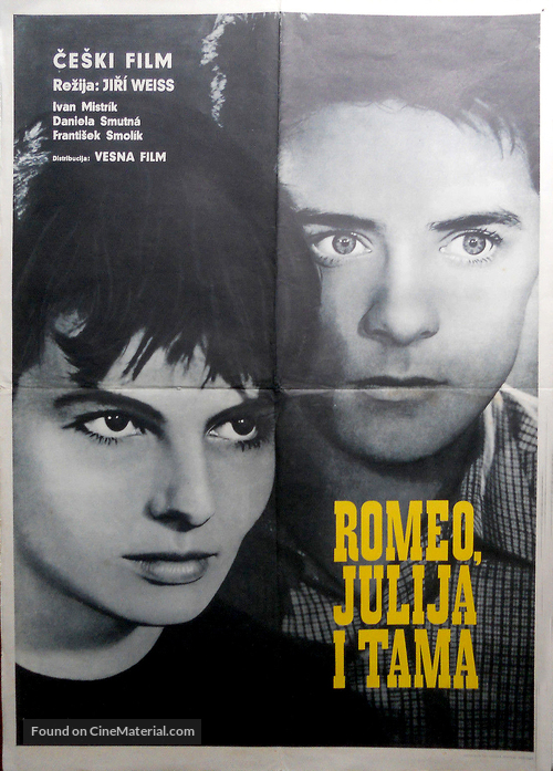Romeo, Julia a tma - Czech Movie Poster