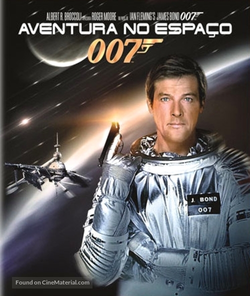 Moonraker - Portuguese Blu-Ray movie cover