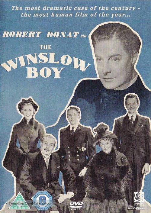 The Winslow Boy - British DVD movie cover