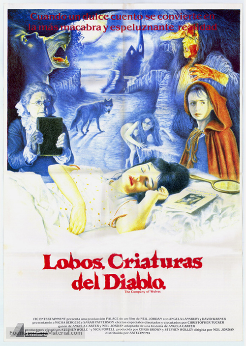 The Company of Wolves - Spanish Movie Poster