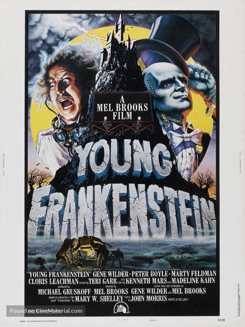 Young Frankenstein - Movie Poster