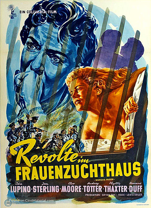 Women&#039;s Prison - German Movie Poster
