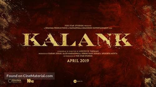 Kalank - Indian Logo