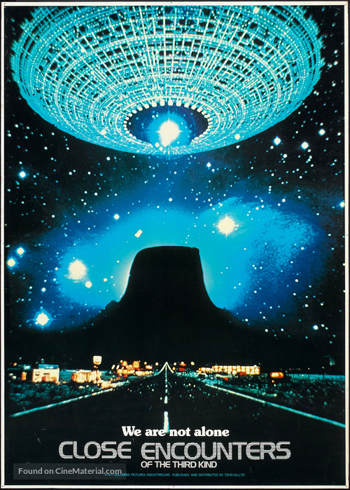 Close Encounters of the Third Kind - Movie Poster