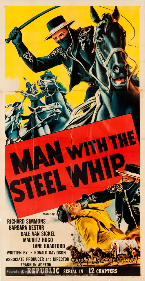 Man with the Steel Whip - Movie Poster
