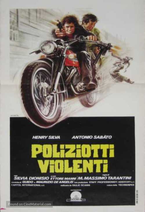 Poliziotti violenti - Italian Movie Poster