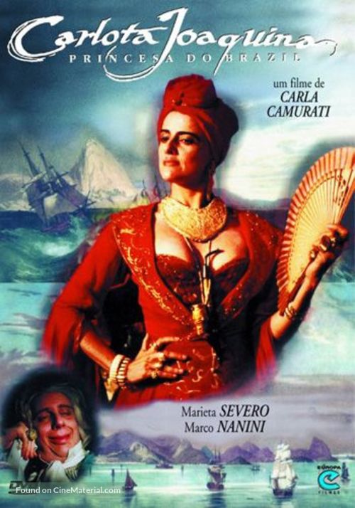 Carlota Joaquina - Princesa do Brazil - Brazilian DVD movie cover