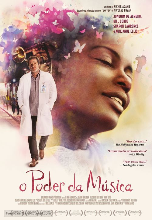 Una Vida: A Fable of Music and the Mind - Portuguese Movie Poster