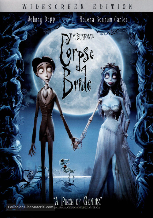 Corpse Bride - DVD movie cover