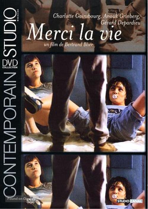 &#039;Merci la vie&#039; - French DVD movie cover