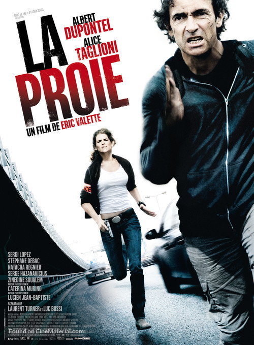 La proie - French Movie Poster