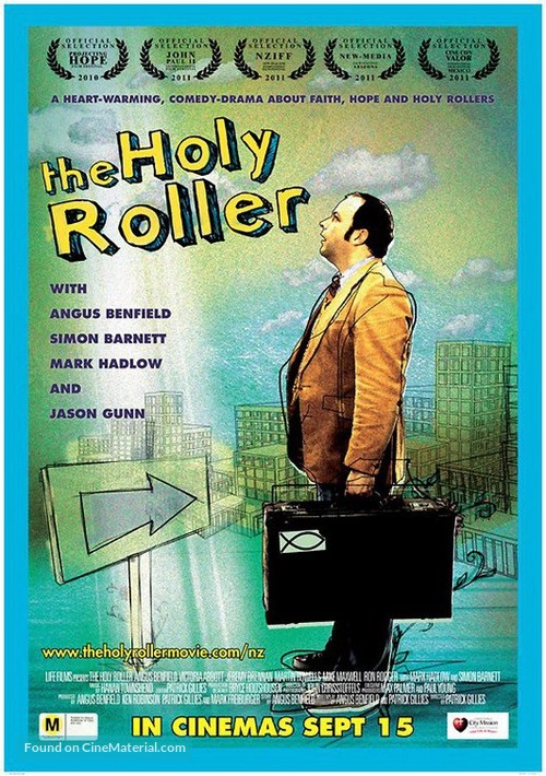 The Holy Roller - New Zealand Movie Poster