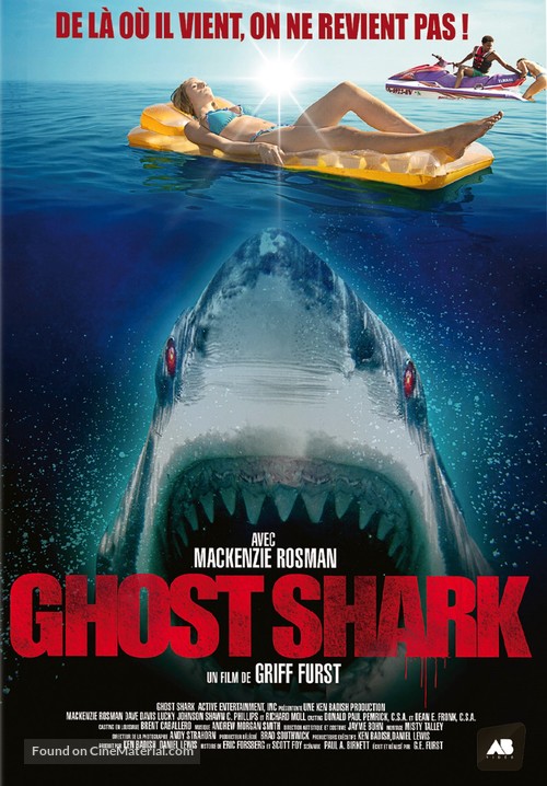 Ghost Shark (2013) French dvd movie cover