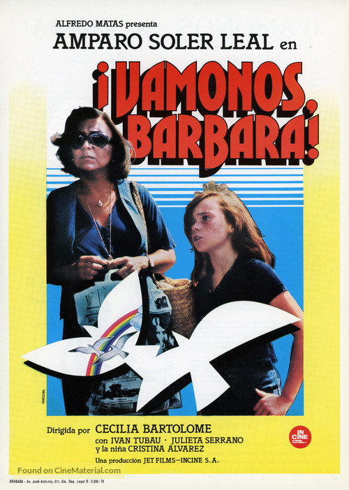 V&aacute;monos, B&aacute;rbara - Spanish Movie Poster