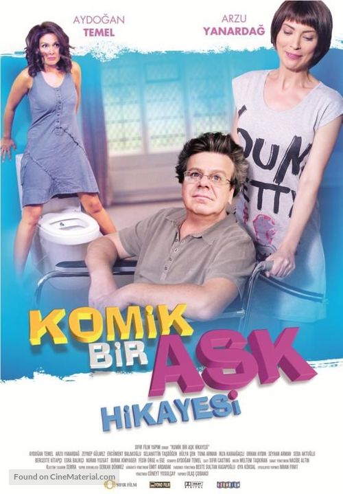 Komik bir ask hikayesi - Turkish Movie Poster