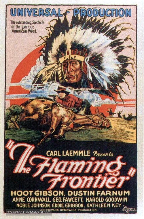 The Flaming Frontier - Movie Poster