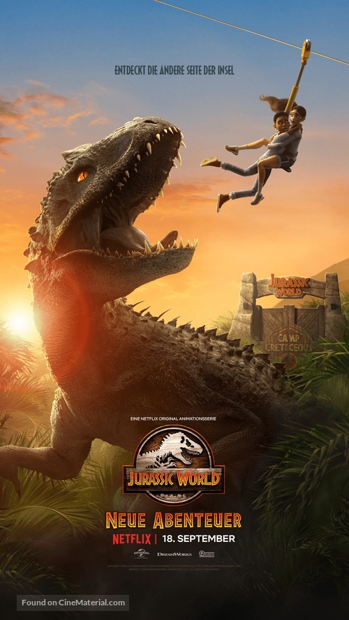 &quot;Jurassic World: Camp Cretaceous&quot; - German Movie Poster